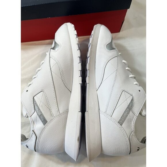 Reebok Classic Leather Ree Dux 'White Grey' FV3539 Woman’s Size 10 New - Picture 8 of 12